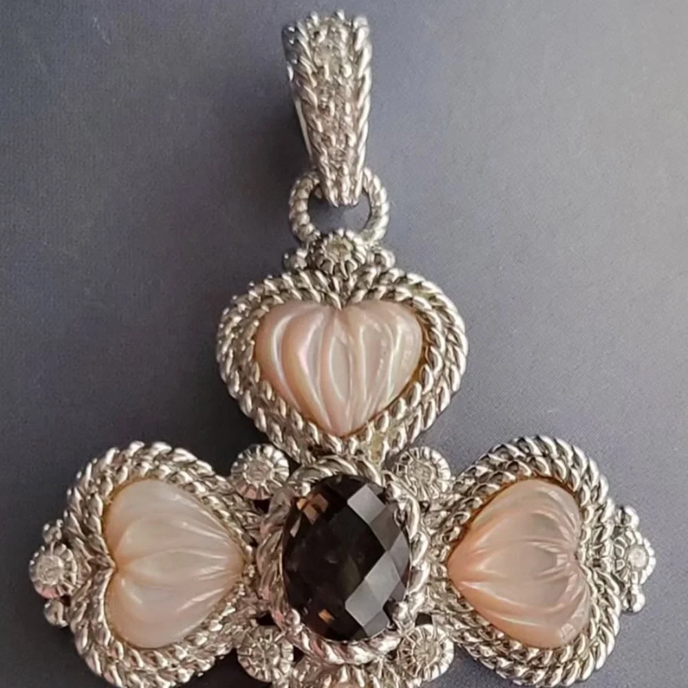 Judith Ripka - Heart Cross Enhancer - Picture 4 of 5